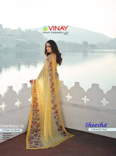 Starwalk Vol 70 By Vinay Fancy Printed Saree Collection